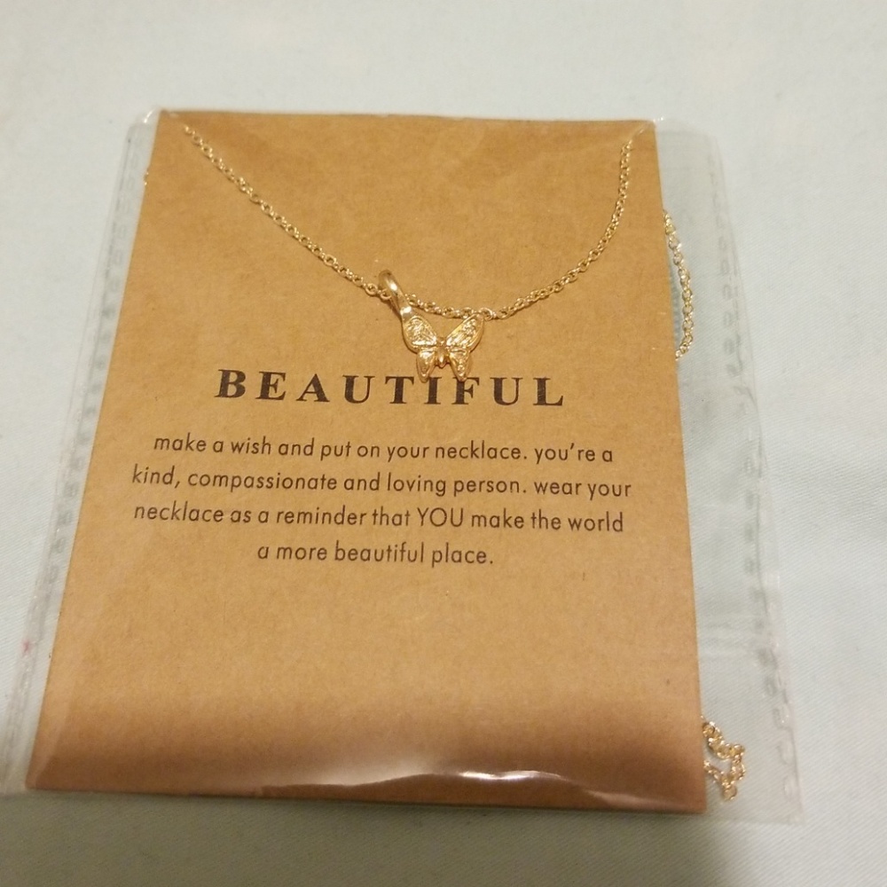 Butterfly necklace
